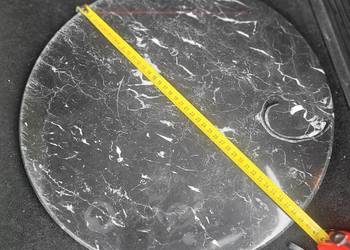 Marmur-blat w kształcie koła o śr.38,5cm