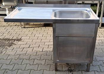 ZLEW Z MIEJSCEM POD ZMYWARKĘ I SZAFKĄ - 120/60/85 CM - M.1240.N