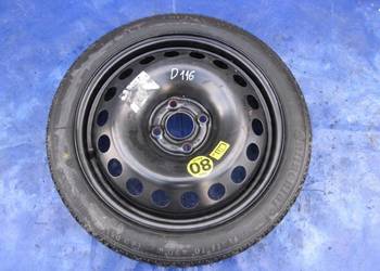 OPEL ASTRA H koło dojazdowe 115/70/16 92M 4x100