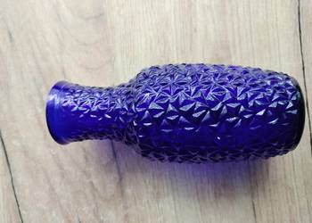 Wazonik grys lodowy granatowy prl Ząbkowice