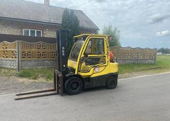 Wózek widłowy HYSTER H3.0FT gaz kabina przesuw pozycjoner triplex