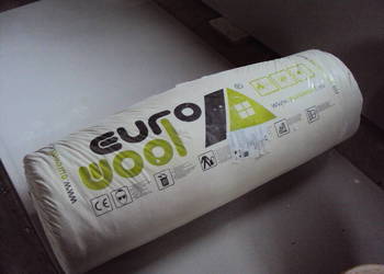 Wełna mineralna 10 cm Eurowool po budowie
