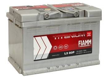 Akumulator 80Ah 730A FIAMM TITANIUM
