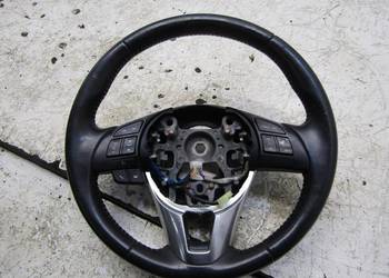 KIEROWNICA SKÓRZANA MULTIFUNKCJA SKÓRA MAZDA CX5 CX-5 KE