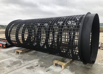 Sito bębnowe do Doppstadt SM620 z perforacją 100x100mm NOWE