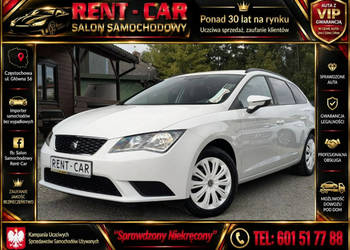 Seat Leon Sportstourer 1.6TDi*105PS*OPŁACONY*Bezwypadkowy Klimatronik*Serw…
