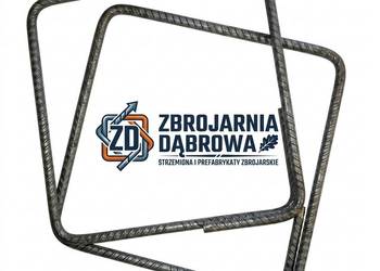 Strzemiona zbrojeniowe na wymiar fi 6-12 mm 19x19 / Jarzemka / Bigle