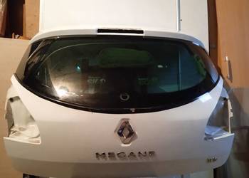 Klapa pokrywa bagażnika Renault Megane 3 hatchback 5 drzwi bez malowania i