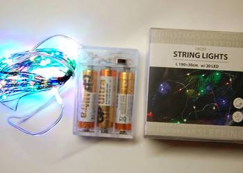 Jysk lampki choinkowe multicolor 20 LED, 2 szt.