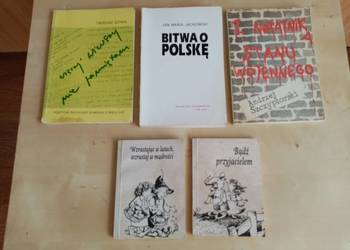 Szyma Jackowski wiersze ŚW. Pawel zestaw 5 ksiazek Krakow