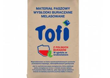 Melasowane Wysłodki Tofi 30kg paleta 33 worki z Ginojecka