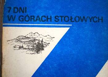 7 dni w Górach Stołowych - K. Mazur , przewodnik turystyczny z 1984