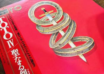 Toto Toto IV EX+/EX++ Japan Obi LP 1982 CBS/Sony 20AP 2280