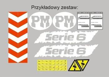 Naklejka oklejenie na każdy model HDS PM Zamiennik