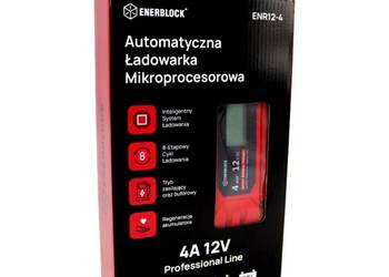 Automatyczna ładowarka mikroprocesorowa Enerblock 6/12V 4A