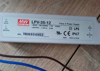 Zasilacz LED LPV-35-12 MEAN WELL