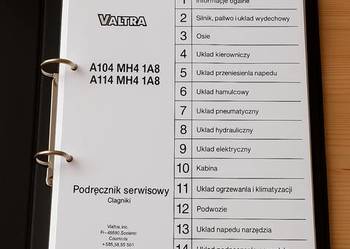Instrukcja napraw VALTRA A104-MH4-1A8 i A114-MH4-1A8 – PO POLSKU