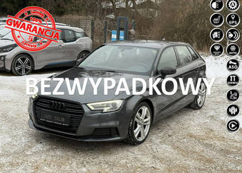 Audi A3 Sportback 4xSLine*FullLED*S*Tronic*Navi*MMI*Skóra*Alkantara*Alu*18…