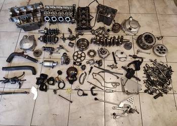 Yamaha R6 silnik RJ03 części skrzynia sprzęgło kapa ślizg