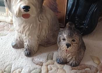 To figu owczarka staroangielskiego, figurka psa rasy shih tzu