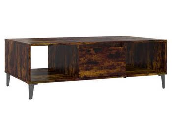 Stolik kawowy przydymiony dąb 1035x60x35 cm WM-813179