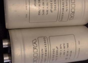 Kondensator 3300uF 63V RIFA 83x37mm sruby CAPACITOR RIFA 3300uf