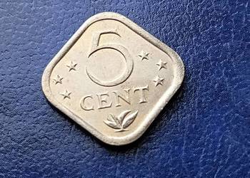 Stare monety 5 cent 1980 Antyle Holenderskie