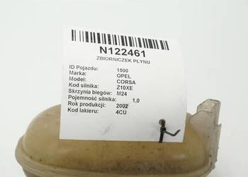 ZBIORNICZEK PŁYNU  OPEL CORSA C