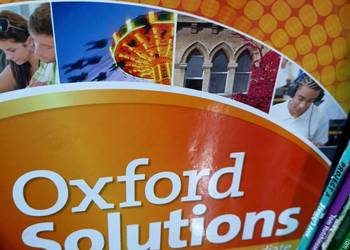 Oxford solutions podręczniki szkolne najtaniej książki Praga antykwariat Br
