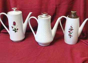 Zestaw porcelanowych dzbanków – Niemcy – vintage