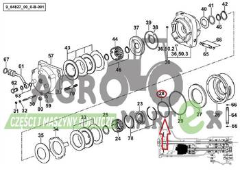 2.1532.179.0, 215321790 PIERŚCIEŃ USZCZELNIAJĄCY SDF