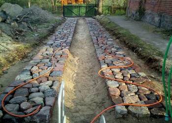 kamień polny bruk pruski kostka granitowa