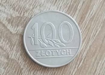 moneta 100 złotych rok 1990 moneta 100 złotych rok 1990