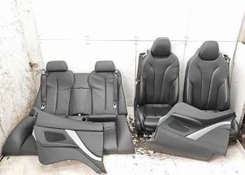 BMW 6 F13 Fotel Fotele Komplet Kierowcy Pasażera Kanapa Skóra