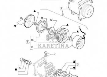 New Holland T6010 T6090 T6070 Sprzęgło 87334407