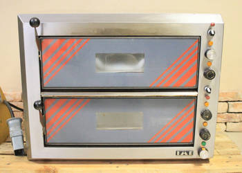 Piec do pizzy Ime Grabner - dwukomorowy 10 kW