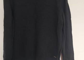 Hugo Boss sweter finest italian yarn XL czarny wełna