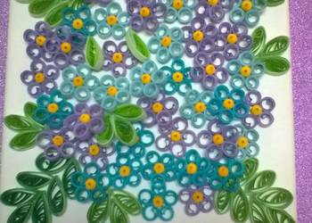Obraz kwiaty 20 X 20 cm.