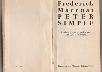 (7693) PETER SIMPLE – FREDERICK MARRYAT