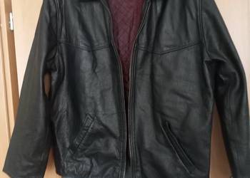 kurtka skórzana czarna.
