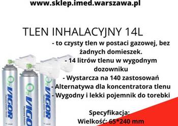 Tlen Medyczny Inhalacyjny w Puszce Warszawa
