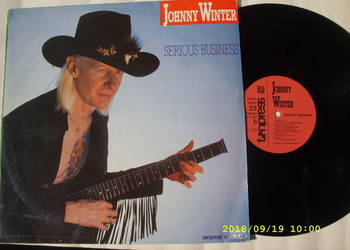 Plyta LP; JOHNY WINTER--SERIOUS BUSINESS, Tonpres SX T 0085 .
