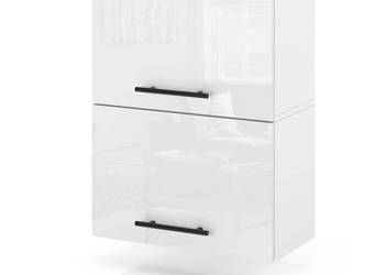 Szafka Kuchenna Wisząca Klapowa Modułowa 50cm Spremium Biały Połysk