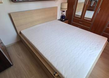 Łóżko ikea malm 4 pojemniki 160x200 + materac