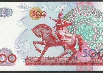 Uzbekistan 500 sum 1999 - stan bankowy UNC