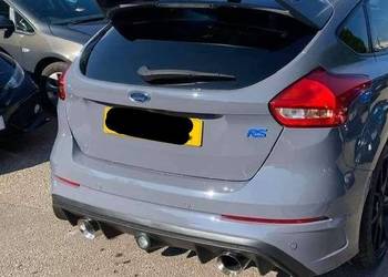 Zderzak tył Ford Focus MK3 RS kompletny PDC zawieszenie klapa szara