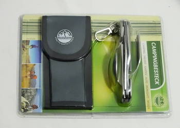 Wielofunkcyjny zestaw sztućców outdoorowych – idealny na biwak, camping, wę