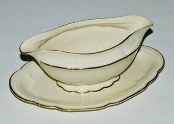 Sosjerka porcelanowa Hutschenreuther Gelb Weimar Elfenbein Porzellan