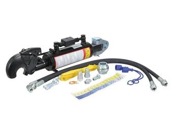 Cięgło hydrauliczne (Kat.3/3 (Ø32/32mm)) Przegub i CBM Q.R. Hak
