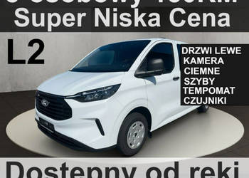 Ford Transit Custom 8-osobowy 150KM Kamera Ciemne Szyby Czujniki od ręki !…